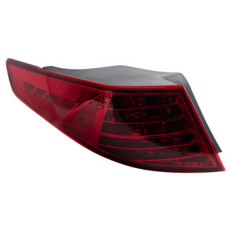 TRQ® - Driver Side Outer Replacement Tail Light