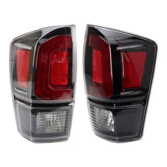 TRQ® - Black LED Tail Lights