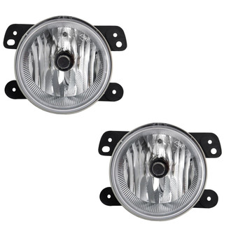 TRQ® - Driver or Passenger Side Replacement Fog Lights