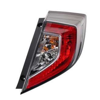 TRQ® - Passenger Side Outer Replacement Tail Light