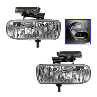 TRQ® - Passenger Side Replacement Fog Lights