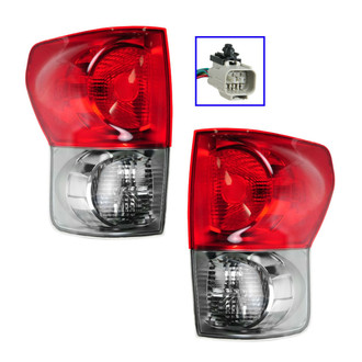 TRQ® - Driver and Passenger Side Replacement Tail Lights