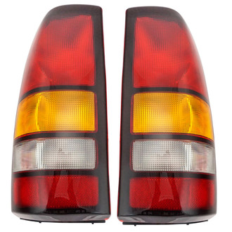 TRQ® - Driver and Passenger Side Replacement Tail Lights