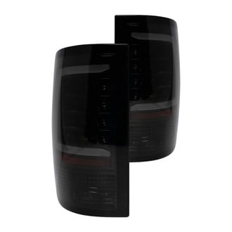 TRQ® - Black LED Tail Lights