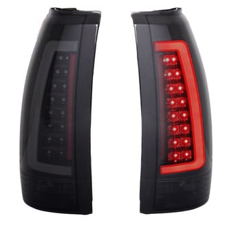 TRQ® - Black LED Tail Lights