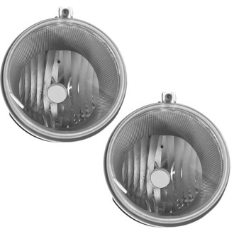 TRQ® - Driver or Passenger Side Replacement Fog Lights