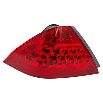 TRQ® - Driver Side Outer Replacement Tail Light
