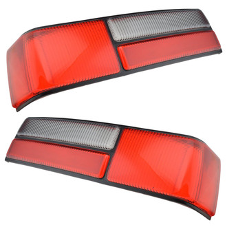TRQ® - Driver and Passenger Side Replacement Tail Light Lens