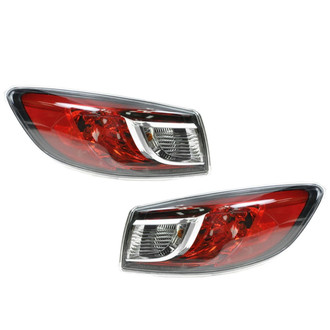 TRQ® LTA75113 - Driver Side Outer Replacement Tail Lights