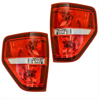 TRQ® - Driver and Passenger Side Replacement Tail Lights