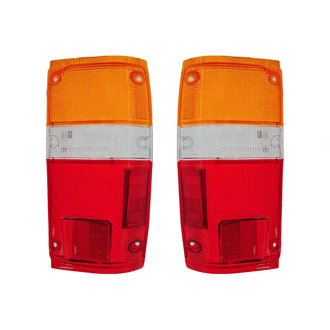 TRQ® - Driver Side Replacement Tail Light Lenses