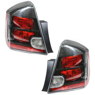TRQ® - Driver and Passenger Side Replacement Tail Lights