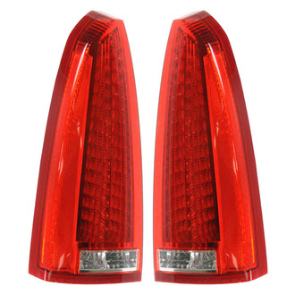 TRQ® - Black LED Tail Lights