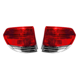 TRQ® - Driver Side Outer Replacement Tail Lights