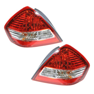 TRQ® - Driver and Passenger Side Replacement Tail Lights
