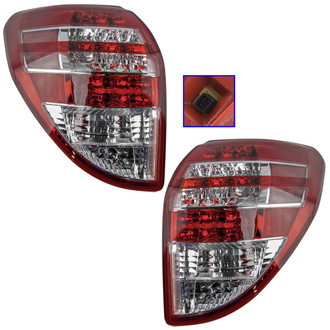 TRQ® LTA80274 - Driver Side Replacement Tail Lights