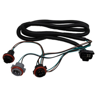 TRQ® - Passenger Side Replacement Tail Light Wiring Harness