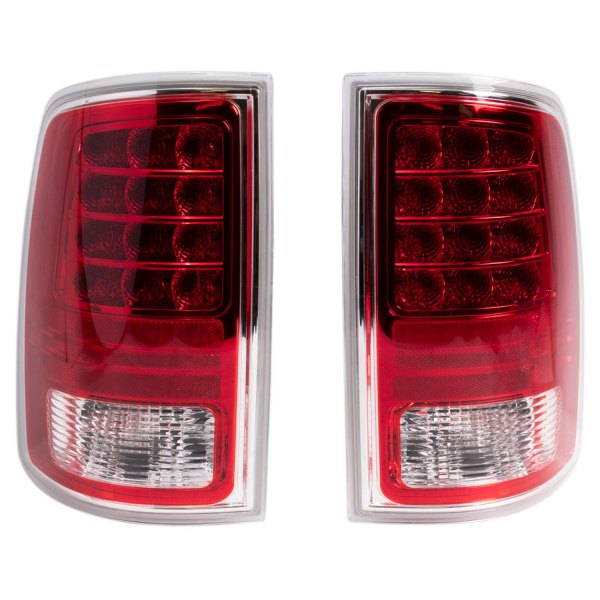 TRQ® - Driver and Passenger Side Factory Style LED Tail Lights