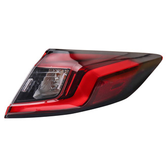TRQ® - Passenger Side Outer Replacement Tail Light