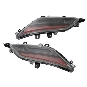 TRQ® - Driver and Passenger Side Lower Replacement Backup Lights