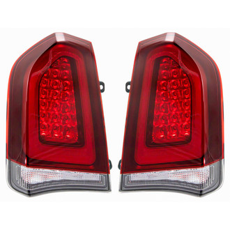 TRQ® - Black LED Tail Lights