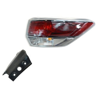 TRQ® - Passenger Side Outer Replacement Tail Light