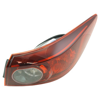TRQ® - Passenger Side Outer Replacement Tail Light