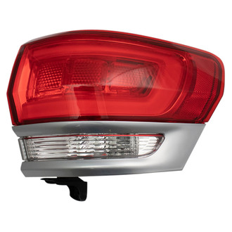 TRQ® - Passenger Side Outer Replacement Tail Light