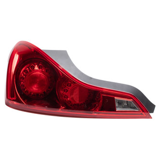 TRQ® - Driver Side Outer Replacement Tail Light