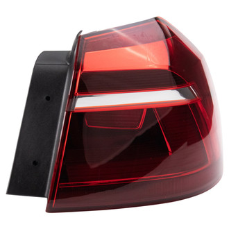 TRQ® - Passenger Side Outer Replacement Tail Light