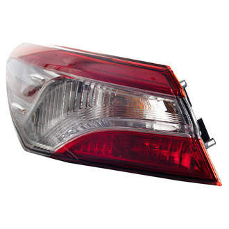 TRQ® - Driver Side Outer Replacement Tail Light