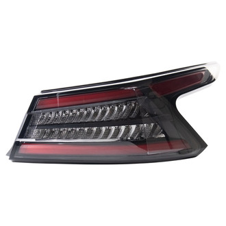 TRQ® - Passenger Side Outer Replacement Tail Light