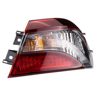 TRQ® - Passenger Side Outer Replacement Tail Light