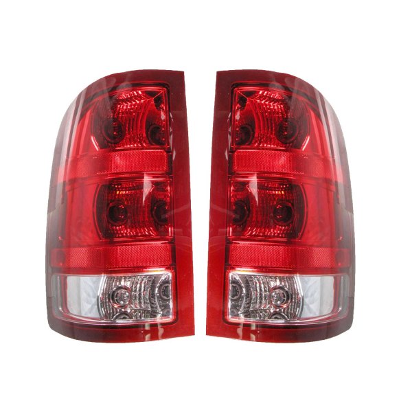 TRQ® - Driver and Passenger Side 1st Design Factory Style Tail Lights