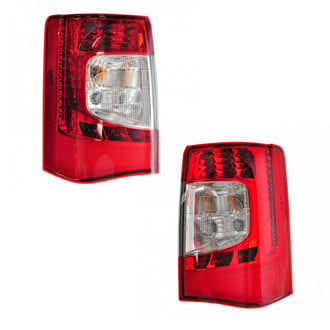 TRQ® - Black LED Tail Lights