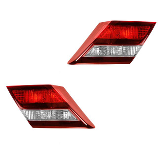 TRQ® - Driver and Passenger Side Inner Replacement Tail Lights