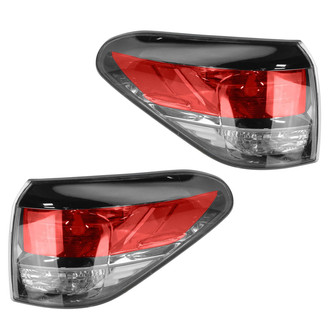TRQ® - Black LED Tail Lights