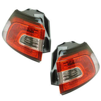 TRQ® - Black LED Tail Lights