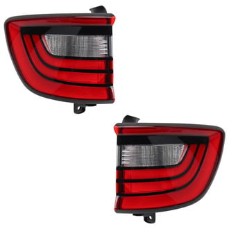 TRQ® - Black LED Tail Lights