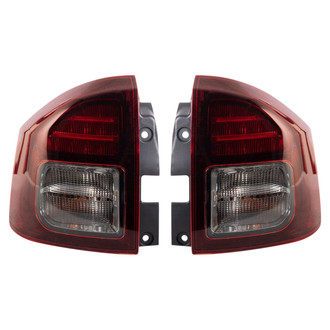 TRQ® - Black LED Tail Lights