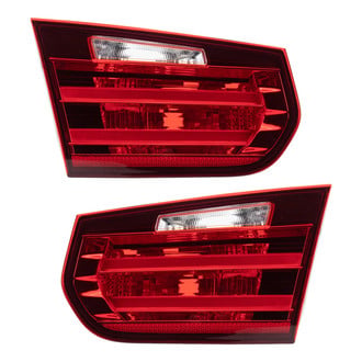 TRQ® - Driver and Passenger Side Inner Replacement Tail Lights