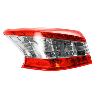 TRQ® - Driver Side Outer Replacement Tail Light