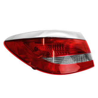 TRQ® - Driver Side Outer Replacement Tail Light
