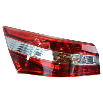 TRQ® - Driver Side Outer Replacement Tail Light