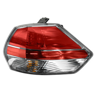 TRQ® - Passenger Side Outer Replacement Tail Light