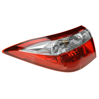 TRQ® - Driver Side Outer Replacement Tail Light
