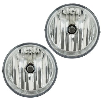 TRQ® - Driver or Passenger Side Replacement Fog Lights