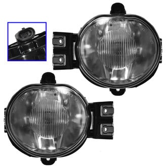 TRQ® - Passenger Side Replacement Fog Lights