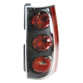 TRQ® - Passenger Side Outer Replacement Tail Light