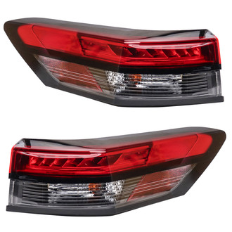 TRQ® - Black LED Tail Lights